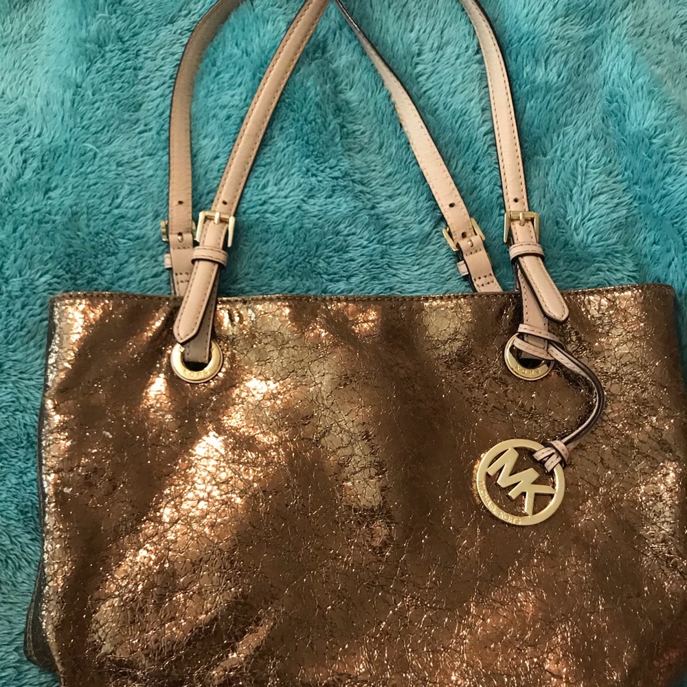 Copper Michael Kors purse